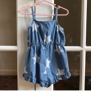 Star Ruffle Romper